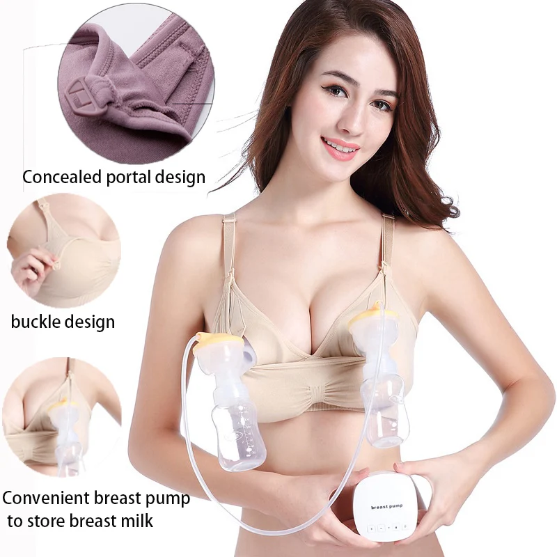 Maternity Wear - حمالة صدر للرضاعة بدون استخدام اليدين،