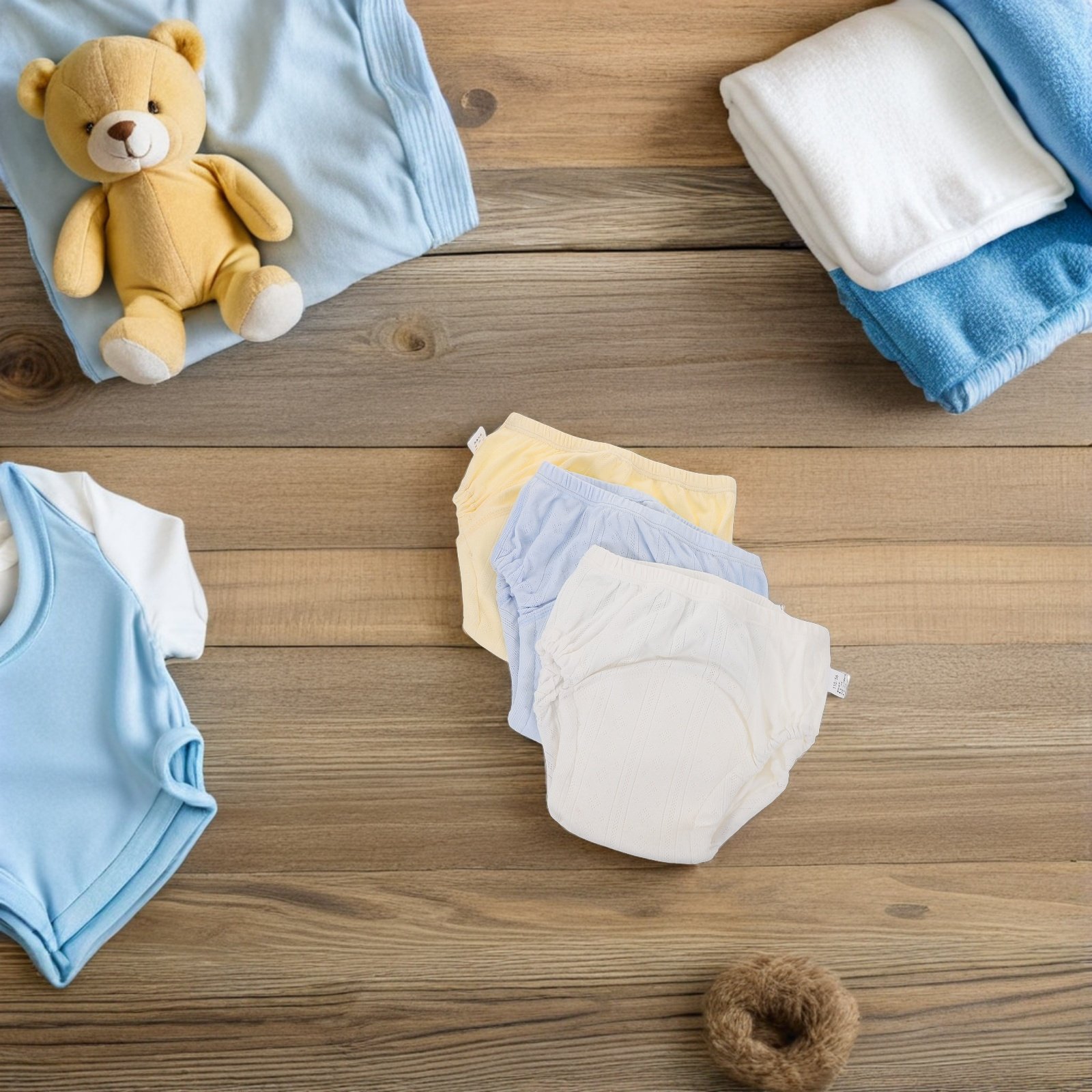 Toddler Training Pants Leak Proof - 3 قطع من ملابس التدريب على