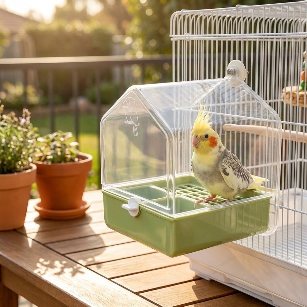 وعاء تغذية الطيور بتصميم درج ك - مراجعة Feeding وسعره